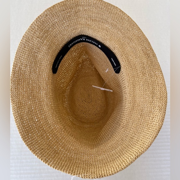 NEW HELEN KAMINSKI Packable Raffia Fedora Hat - Picture 10 of 12